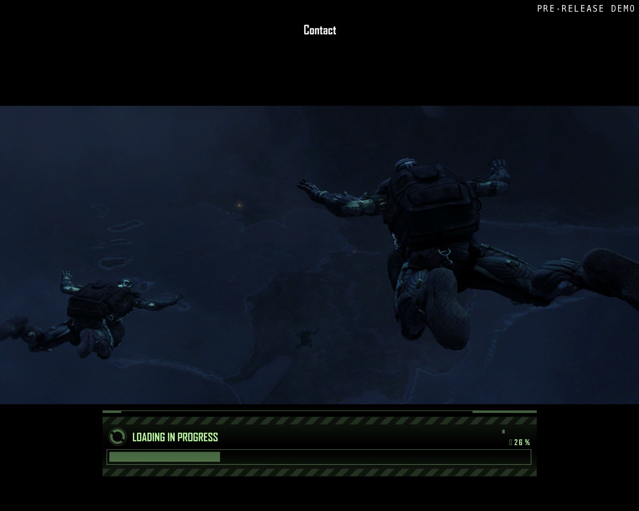 Demo release. Crysis 1 1 миссия. Первая миссия Crysis. Crysis экран загрузки. Загрузка крайзис 1.